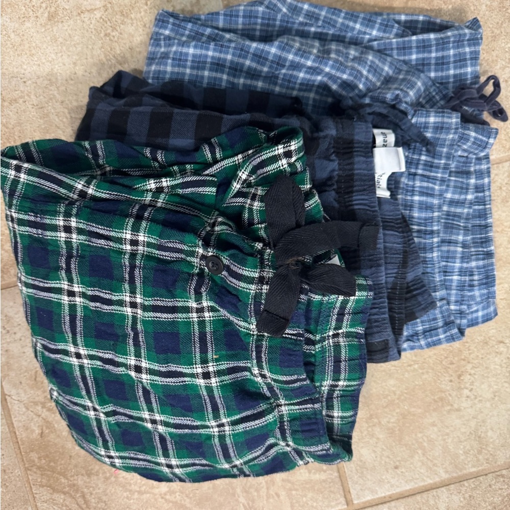 Amazon Essentials Casual Bottoms Blue and Green